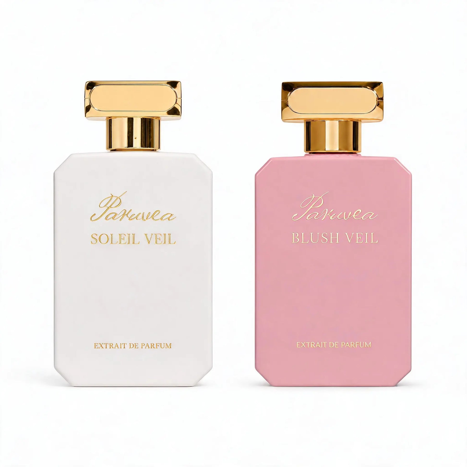 Paruvea Blush Veil Extrait De Parfum | Sweet Creamy Strawberry Milkshake | Blackberry Vanilla Jasmine | Soft Feminine Fruity Floral Perfume 100Ml (3.4 Fl Oz)